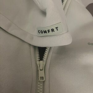 Comfort Pastel Collection Zip-Up Hoodie- mint  NWT